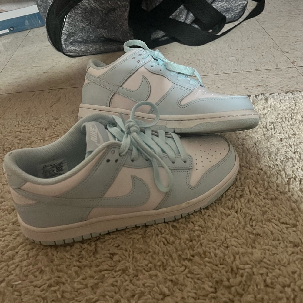 Blue Nike dunks